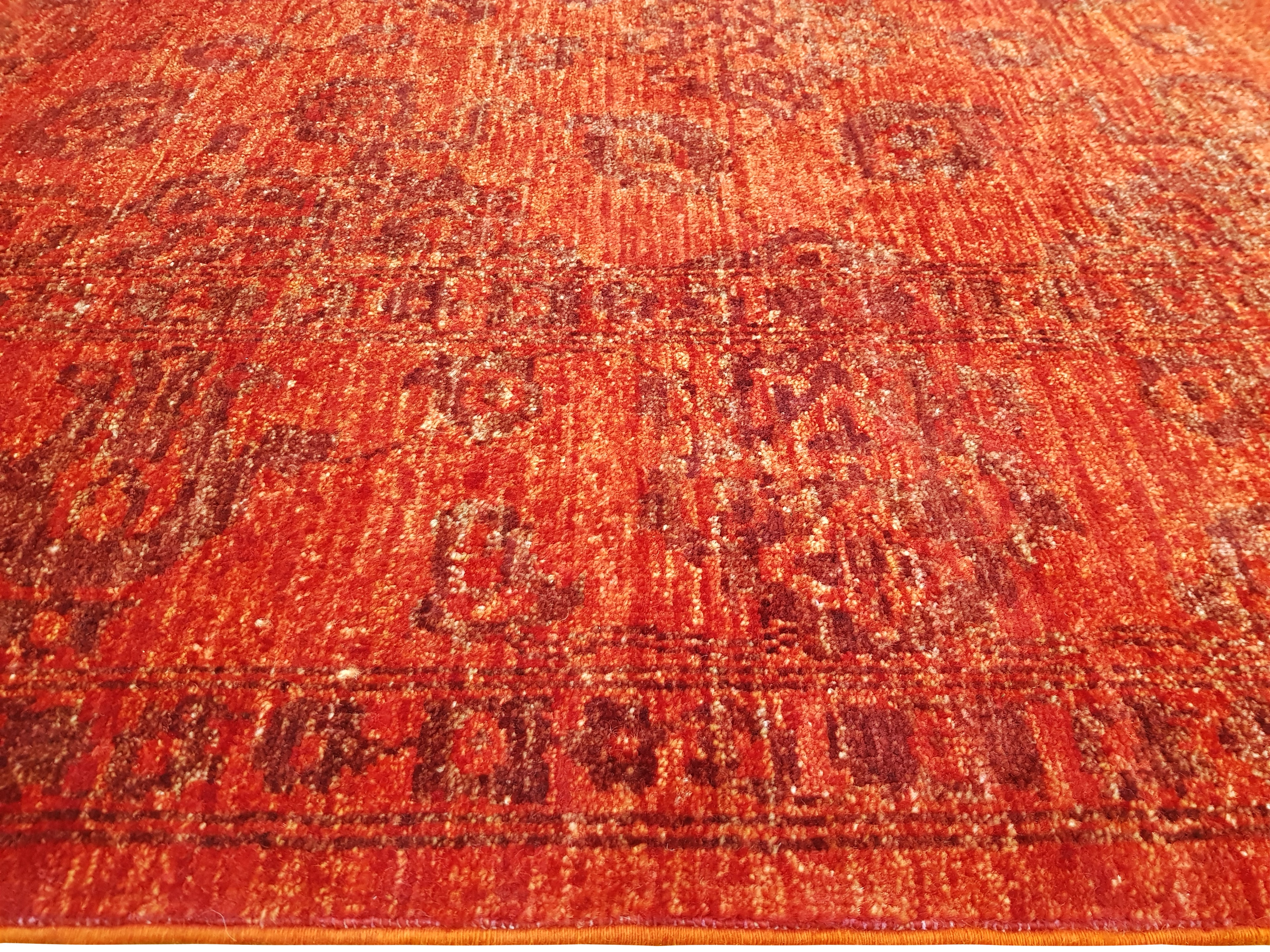 BordeauX Dust El Dokuma Yün Halı 272x177 cm