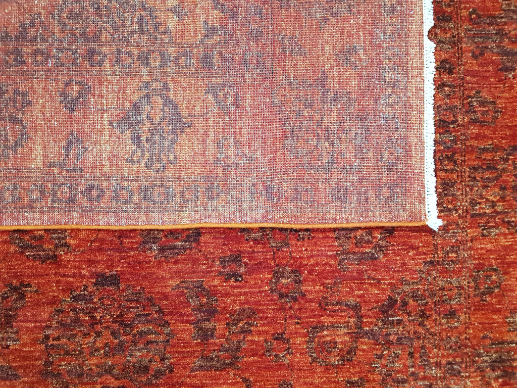 BordeauX Dust El Dokuma Yün Halı 272x177 cm