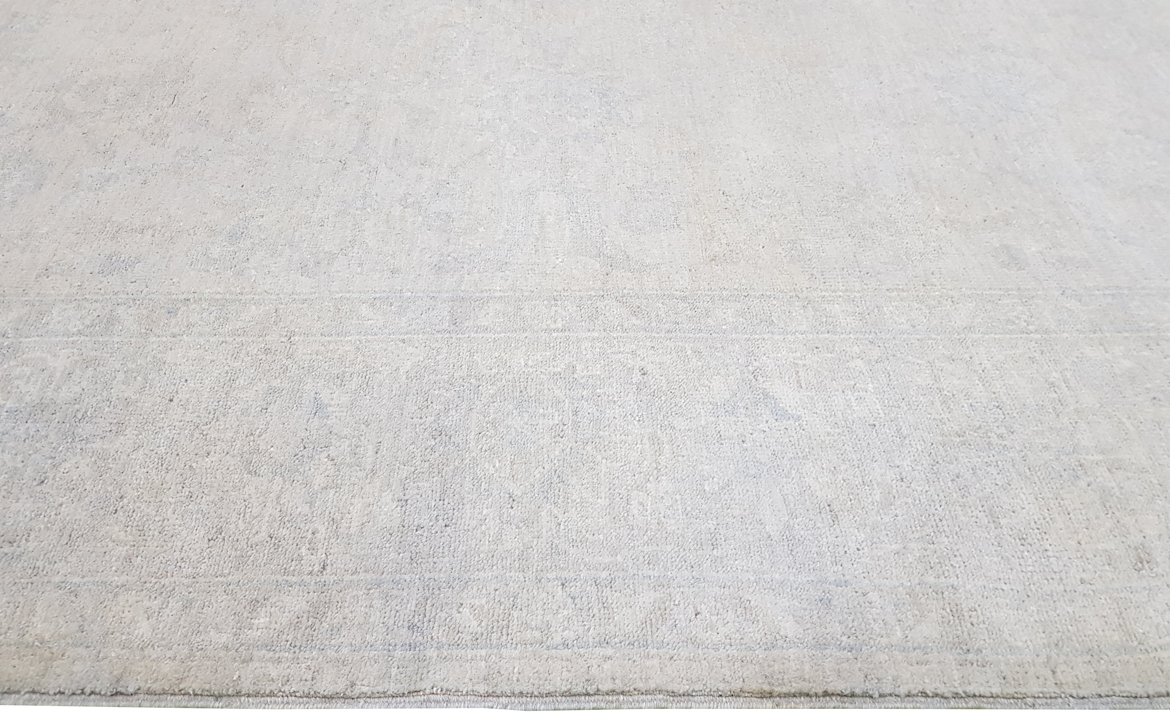 Pewter Fog El Dokuma Yün Halı 271x177 cm