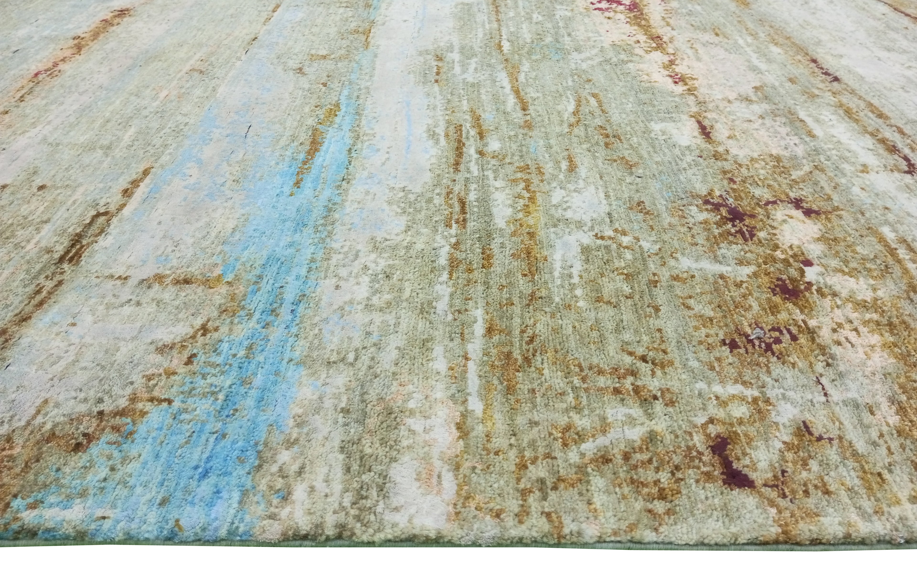 Aurora Drift El Dokuma Yün ve İpek Halı 311x242 cm