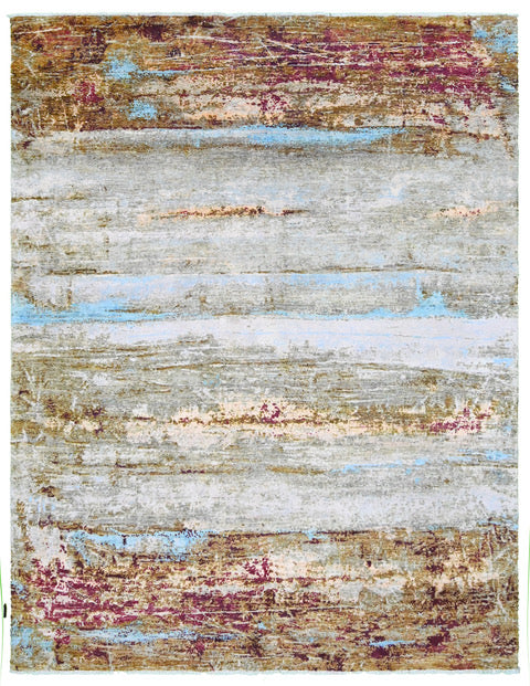 Aurora Drift El Dokuma Yün ve İpek Halı 311x242 cm