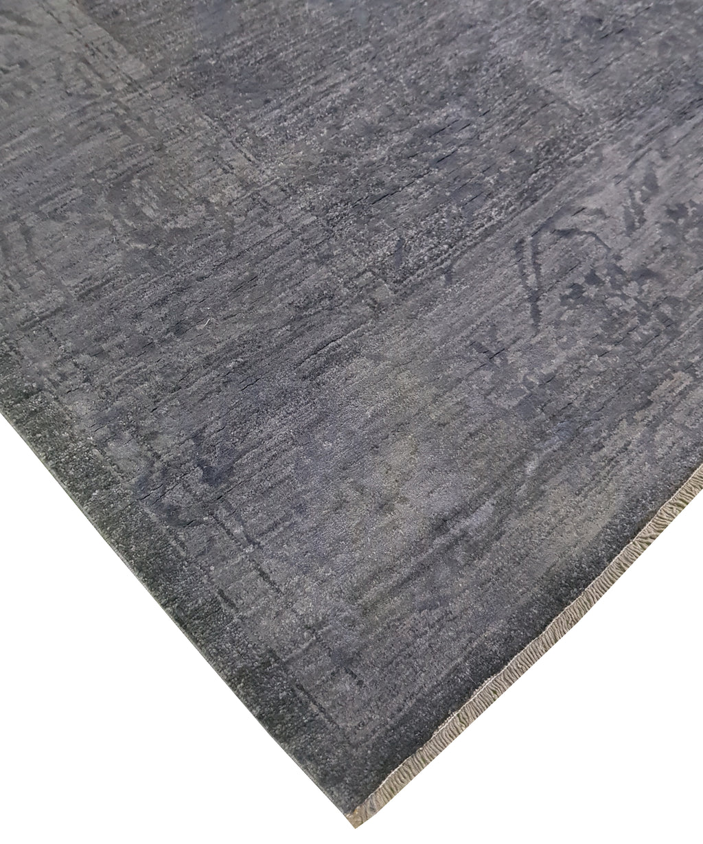 Lagoon Teal El Dokuma Yün Halı 284x198 cm
