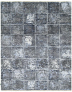 Grid El Dokuma Yün ve İpek Halı 310x245 cm