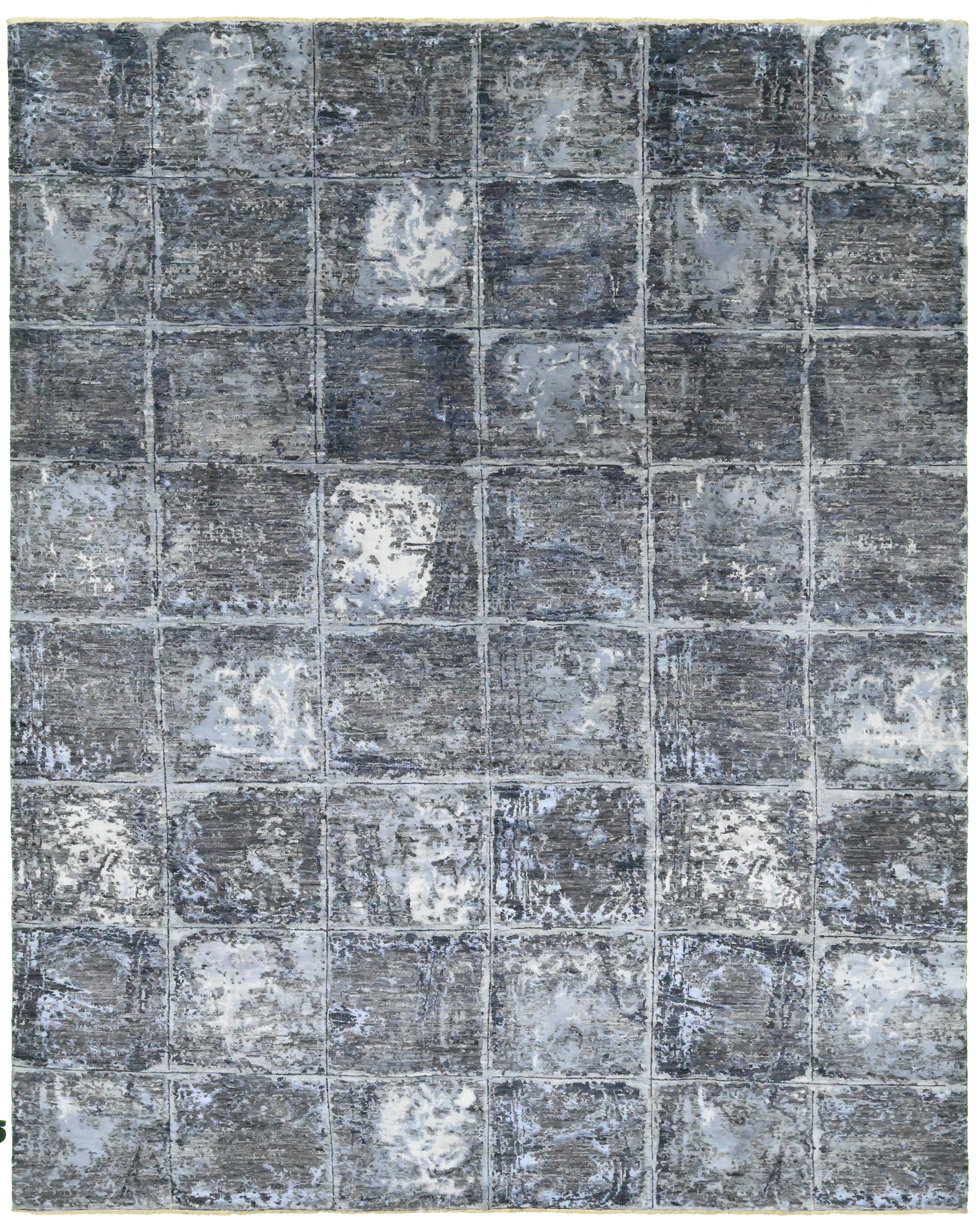Grid El Dokuma Yün ve İpek Halı 310x245 cm