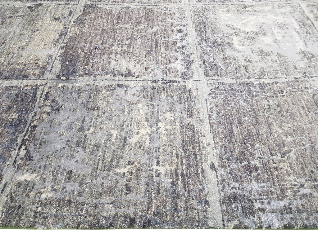 Grid El Dokuma Yün ve İpek Halı 310x245 cm