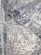 Grid El Dokuma Yün ve İpek Halı 310x245 cm