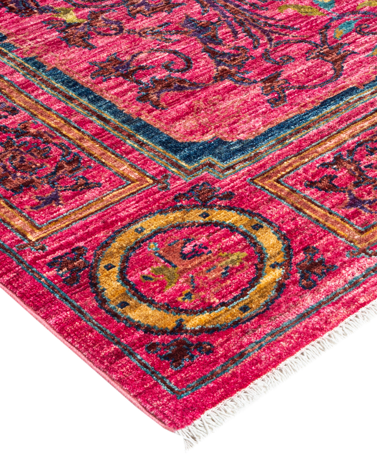 Calestia Fuchsia El Dokuma Yün Halı 221 x 154 cm