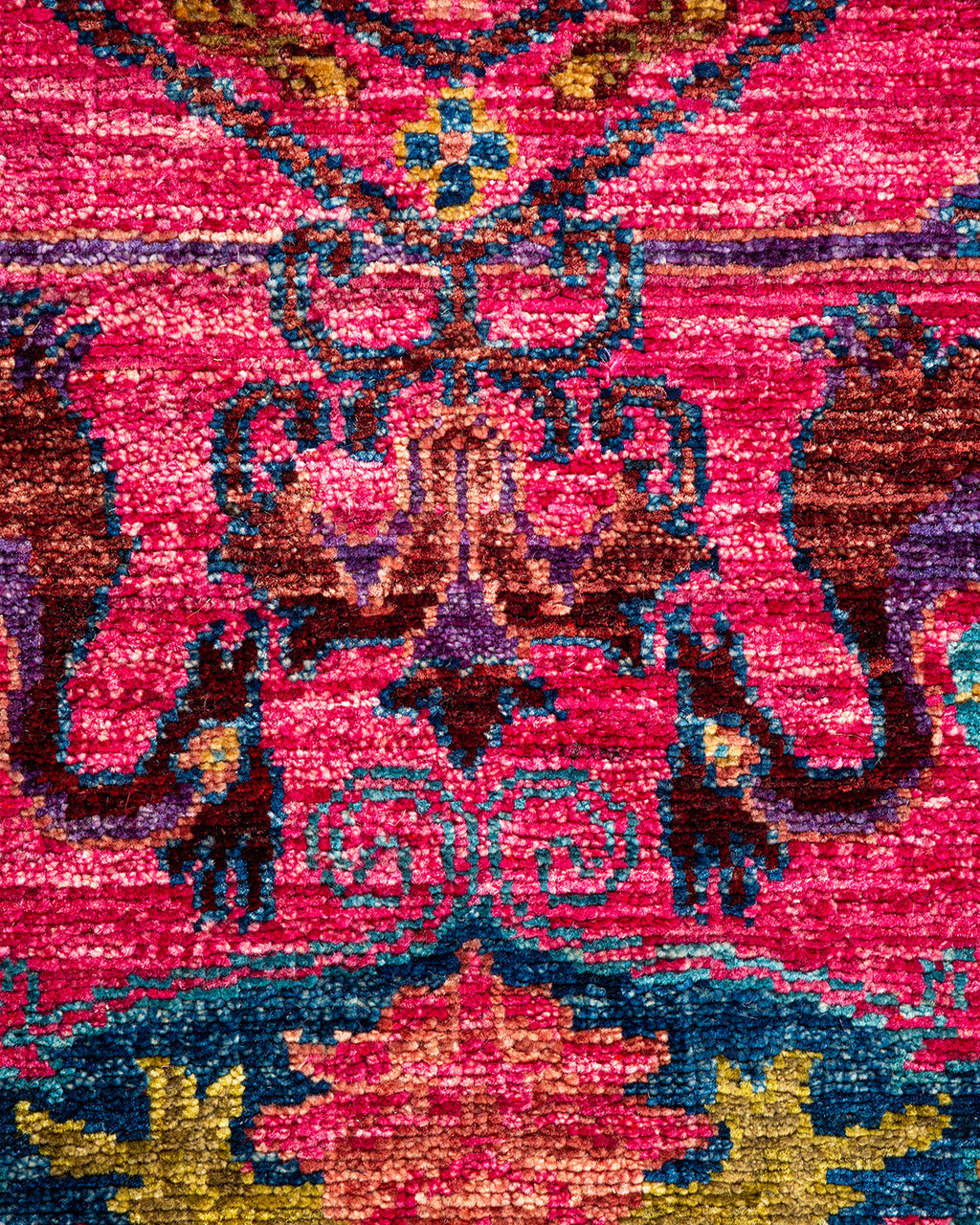 Calestia Fuchsia El Dokuma Yün Halı 221 x 154 cm