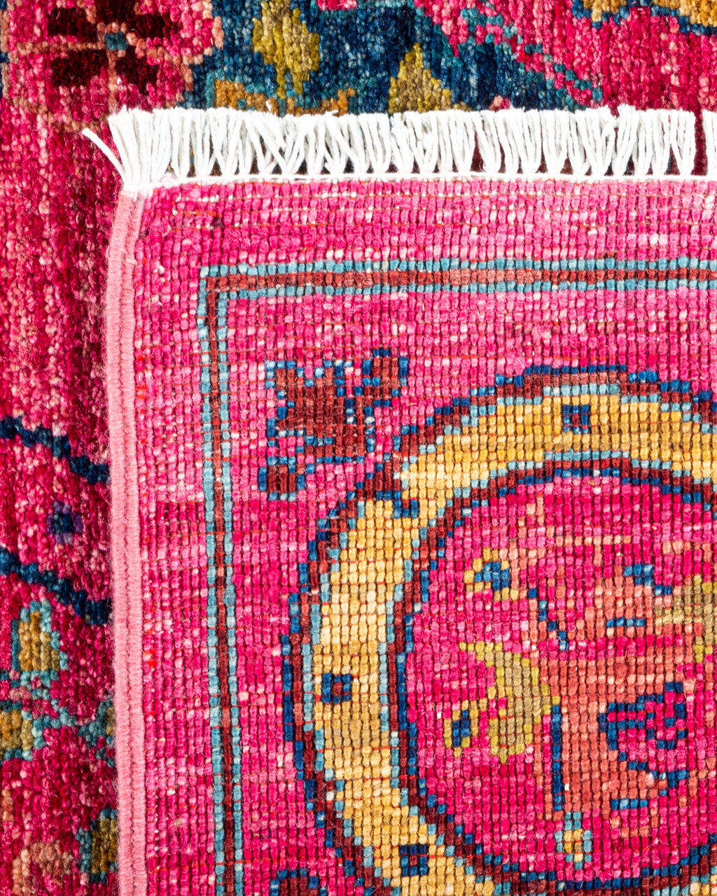 Calestia Fuchsia El Dokuma Yün Halı 221 x 154 cm