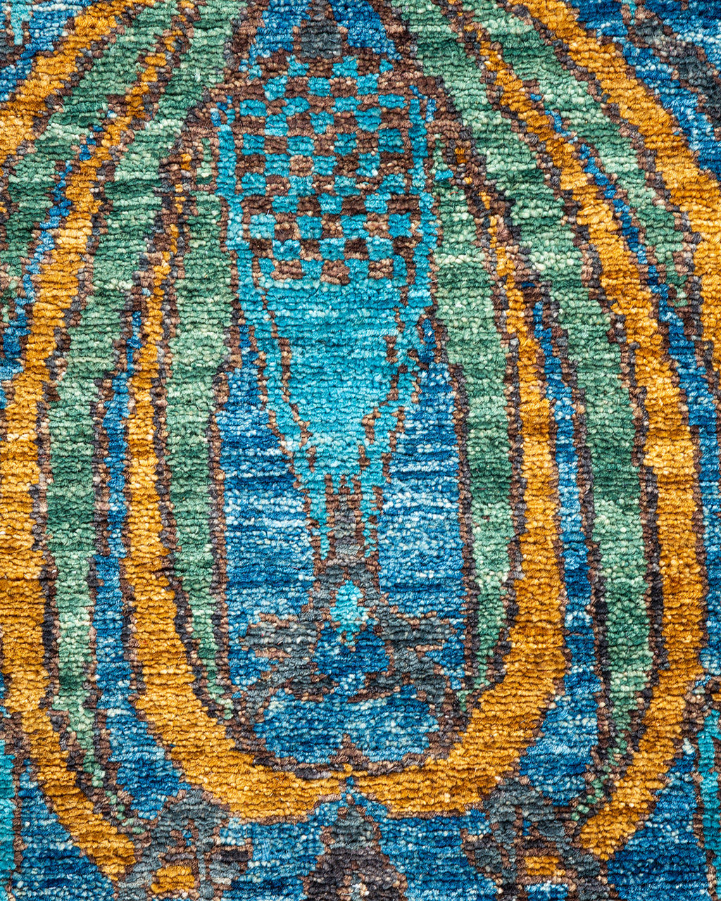 Burne El Dokuma Yün ve İpek Halı 234x149 cm