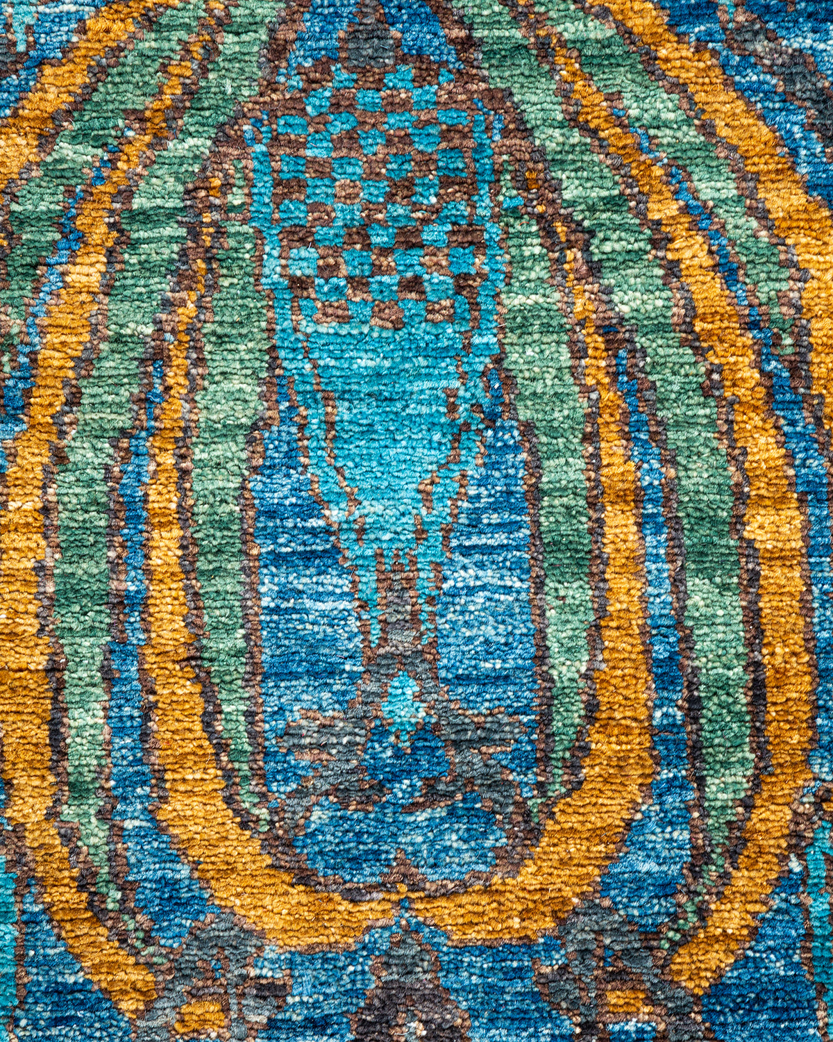Burne El Dokuma Yün ve İpek Halı 234x149 cm
