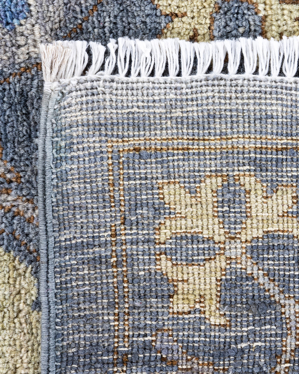 Shirin Hand-Woven Wool and Silk Carpet 273x182 cm