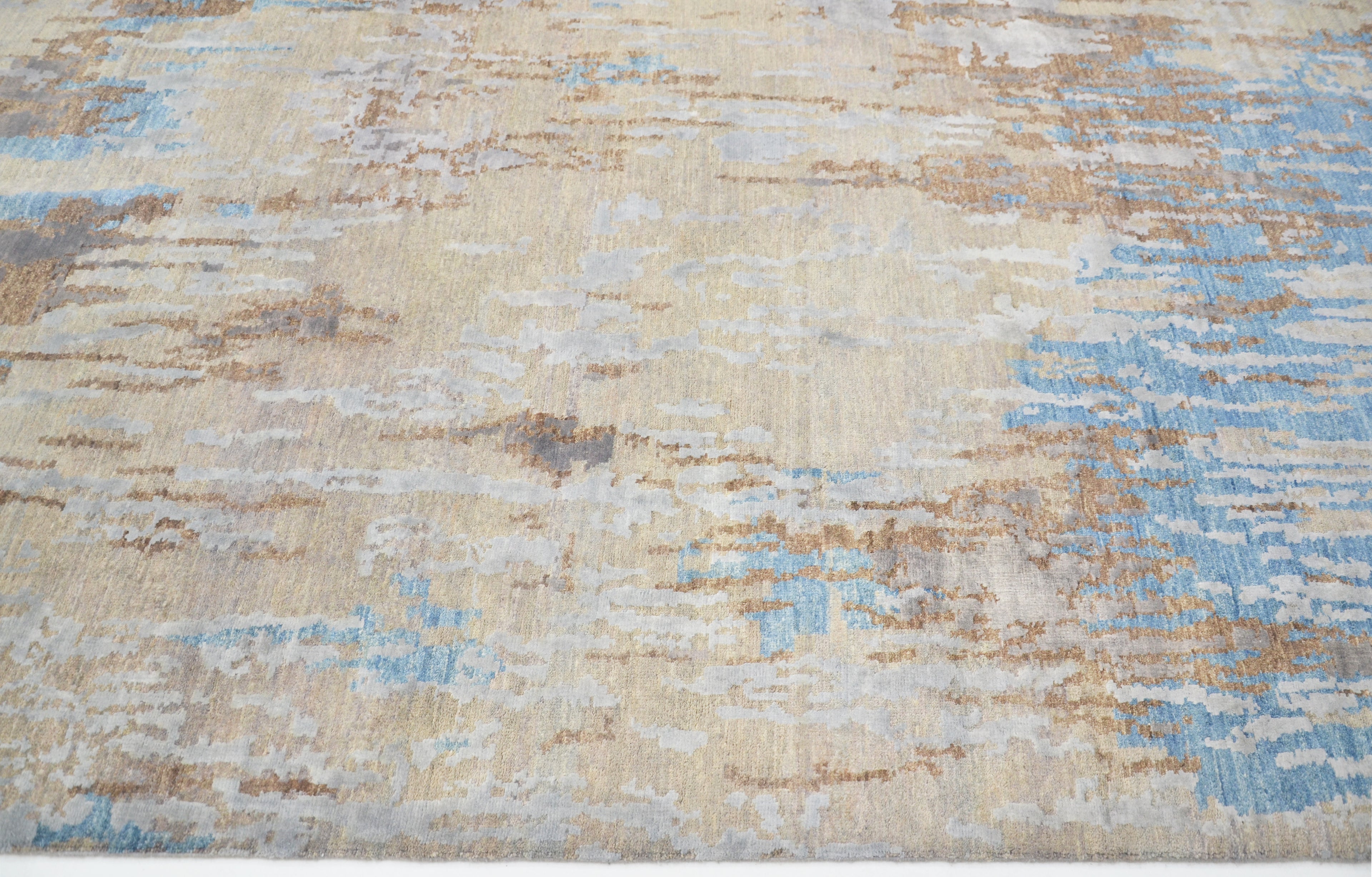 Solenne Mist El Dokuma Yün ve İpek Halı 293 x 242 cm