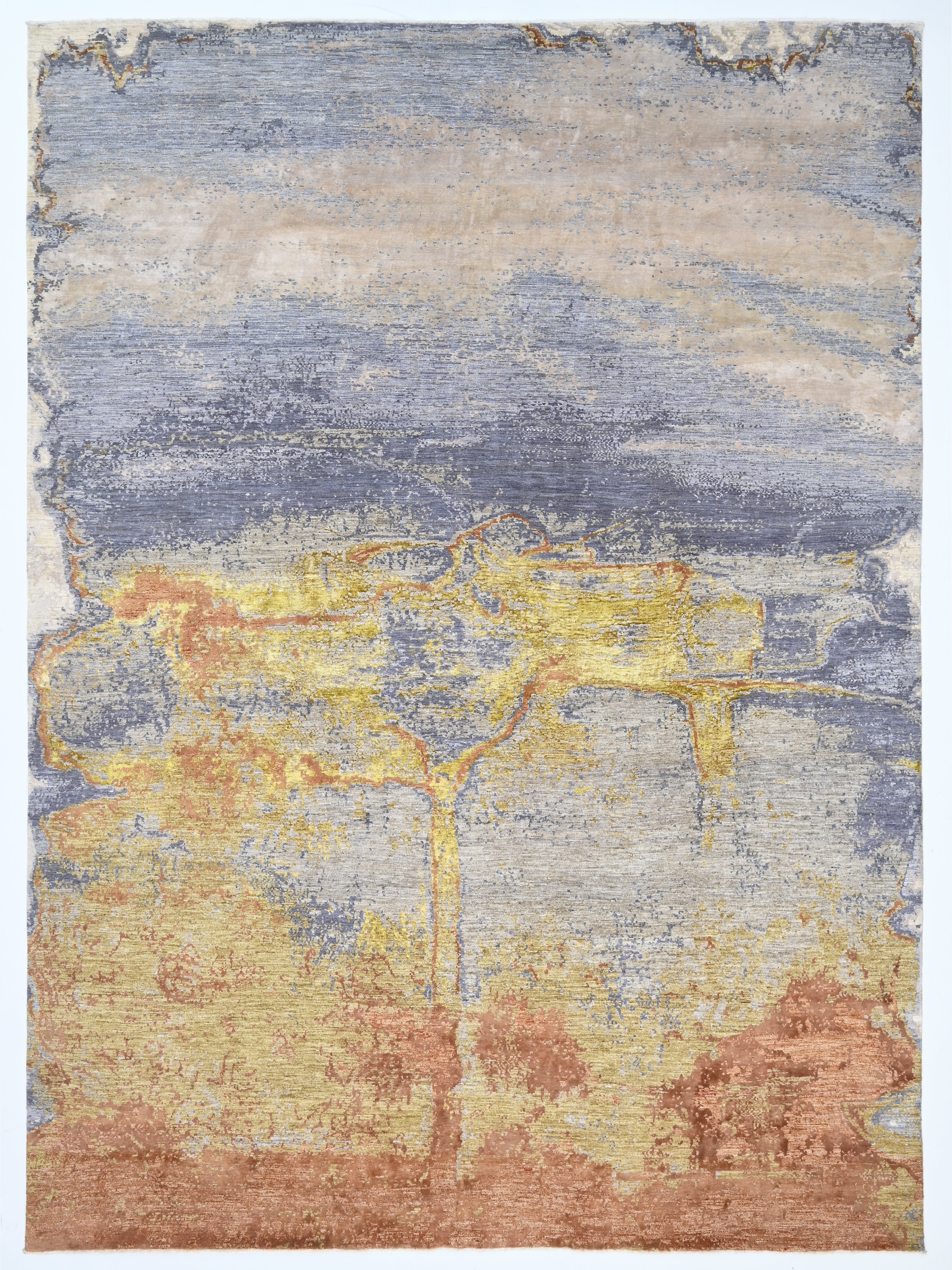 Esquisse El Dokuma Yün ve İpek Halı 275x186 cm