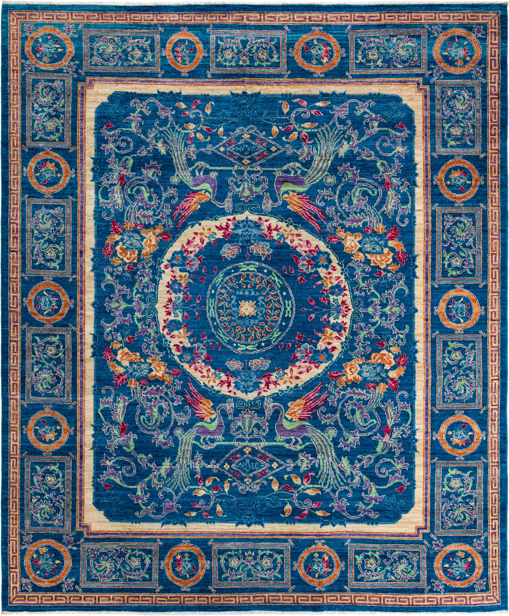 Calestia Azure El Dokuma Yün Halı 300 x 248 cm