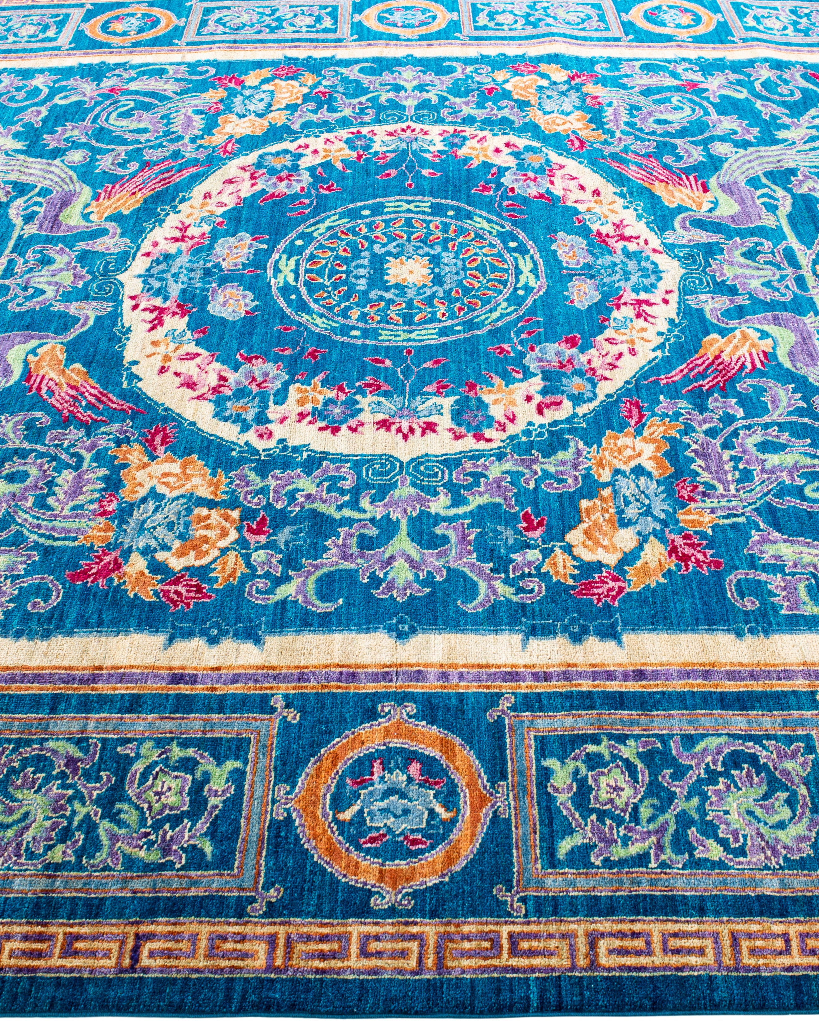 Calestia Azure El Dokuma Yün Halı 300 x 248 cm