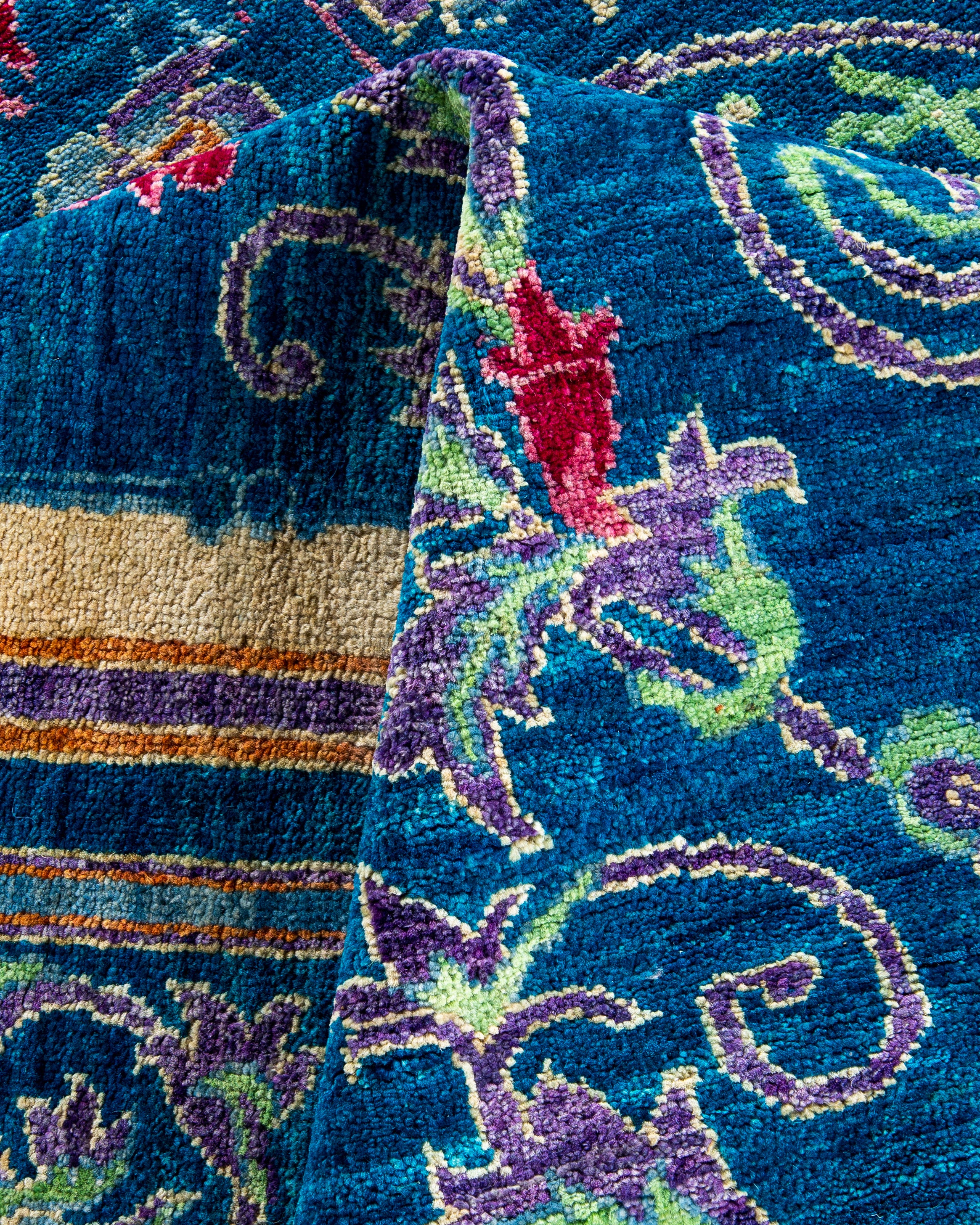 Calestia Azure El Dokuma Yün Halı 300 x 248 cm