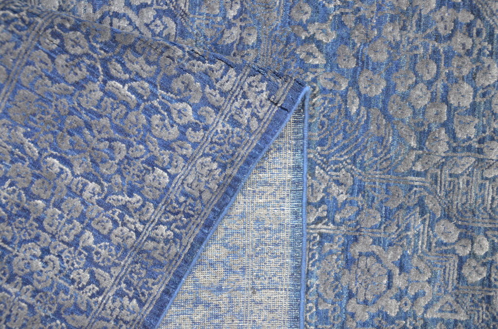 Elysium Blue El Dokuma Yün ve İpek Halı 294x198 cm