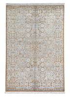 Myrren Hand-Woven Wool and Silk Carpet 245x172 cm