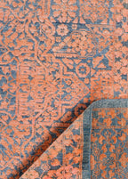 Azarine Hand-Woven Wool and Silk Carpet 290x205 cm