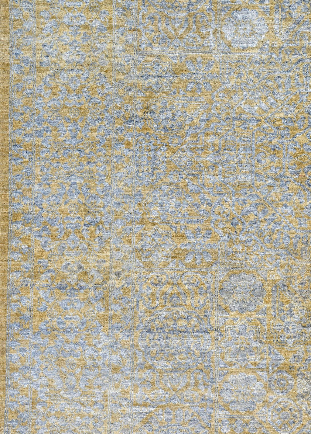 Caelis Hand-Woven Wool and Silk Carpet 233x167 cm