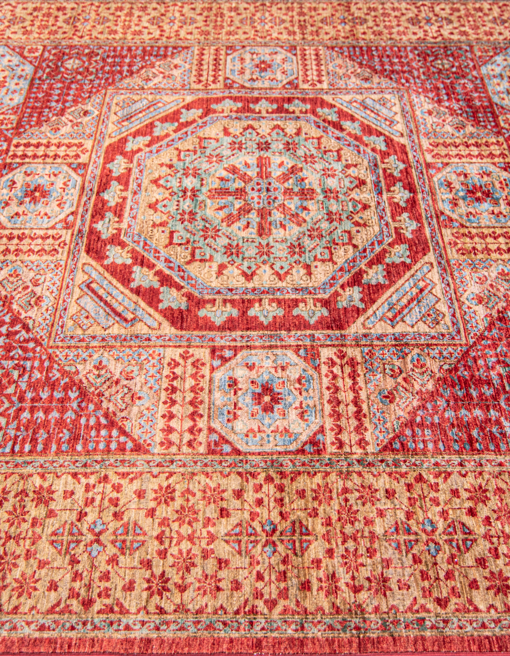 Crimson Dynasty El Dokuma Yün ve İpek Halı 295x212 cm