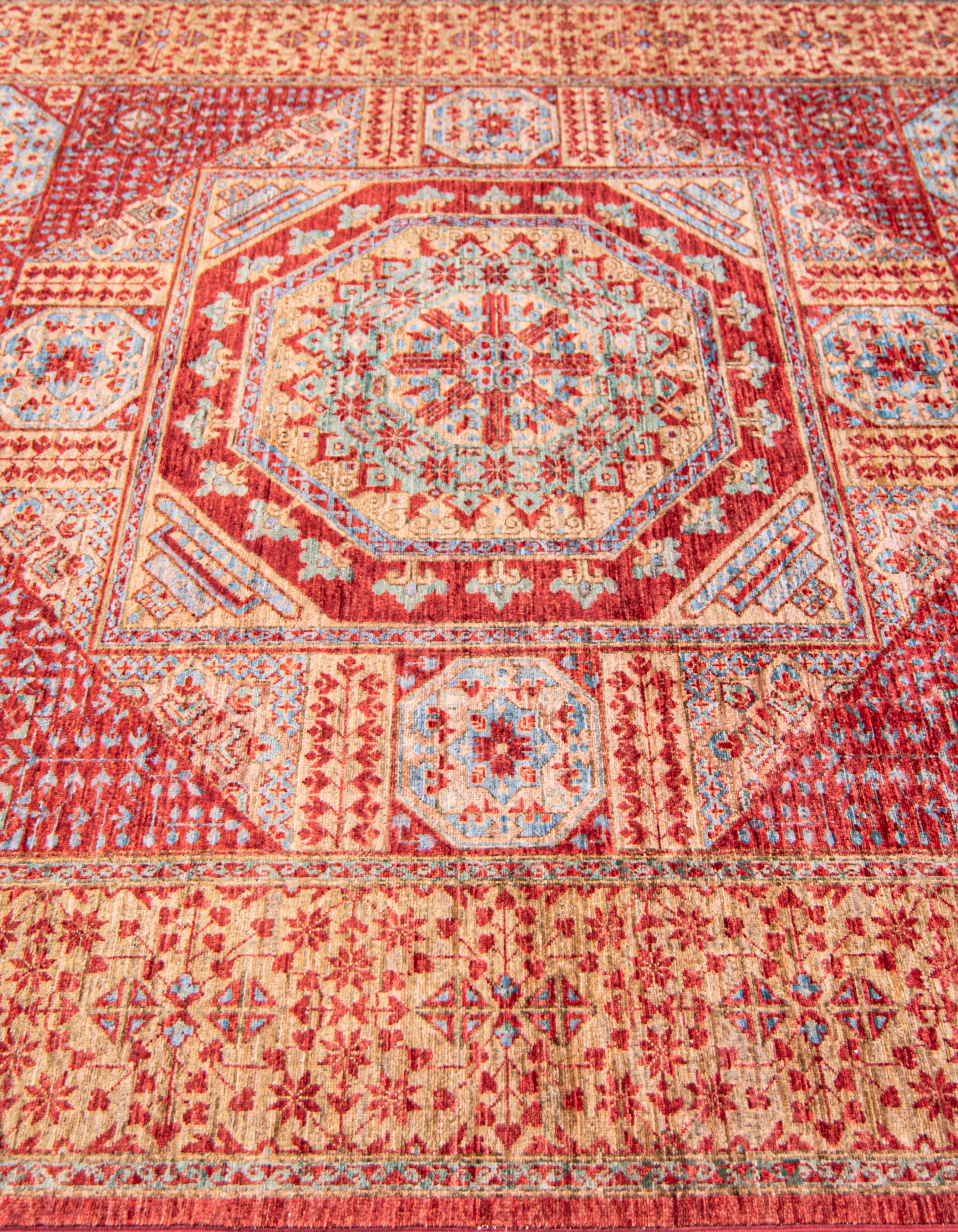 Crimson Dynasty El Dokuma Yün ve İpek Halı 295x212 cm