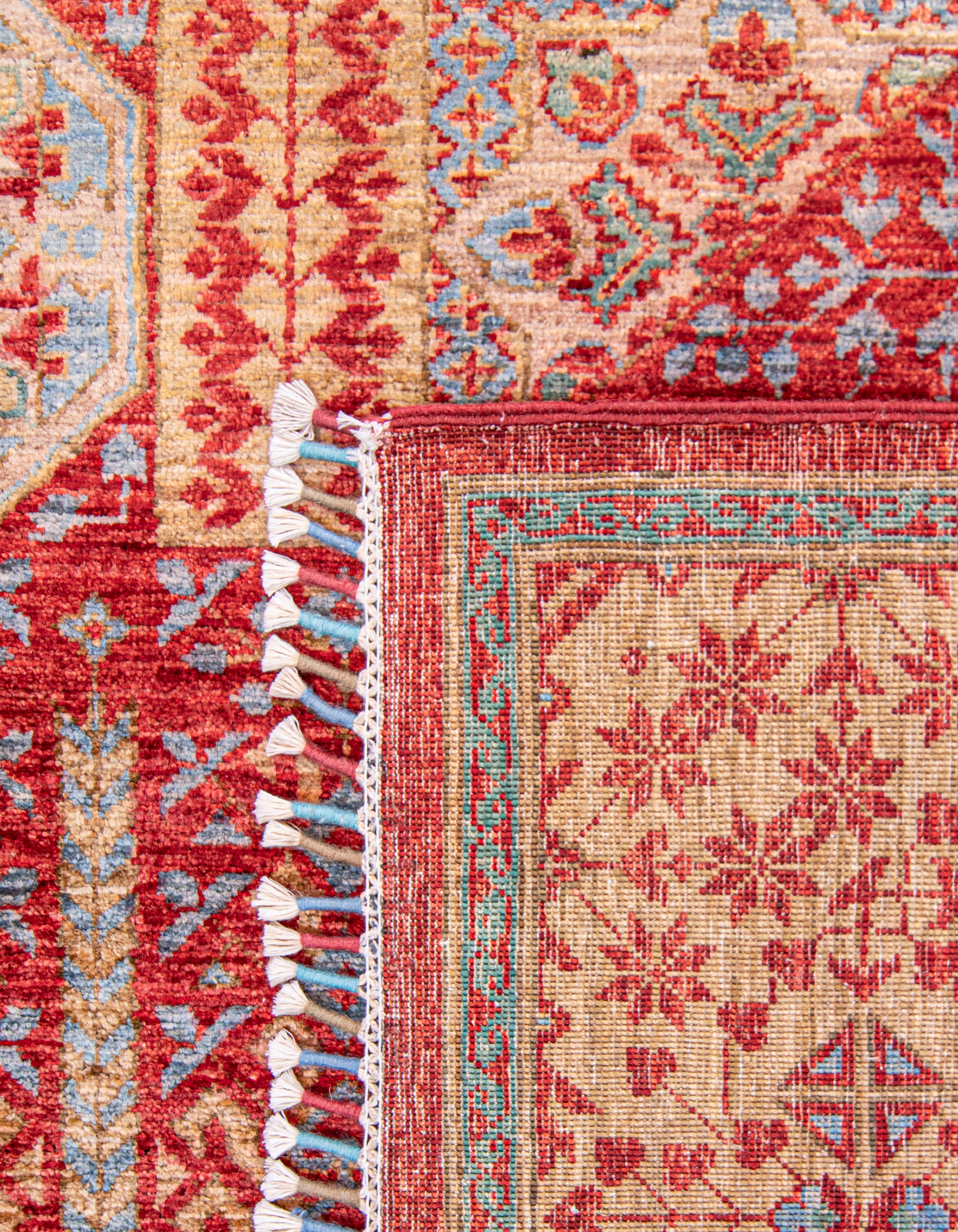 Crimson Dynasty El Dokuma Yün ve İpek Halı 295x212 cm