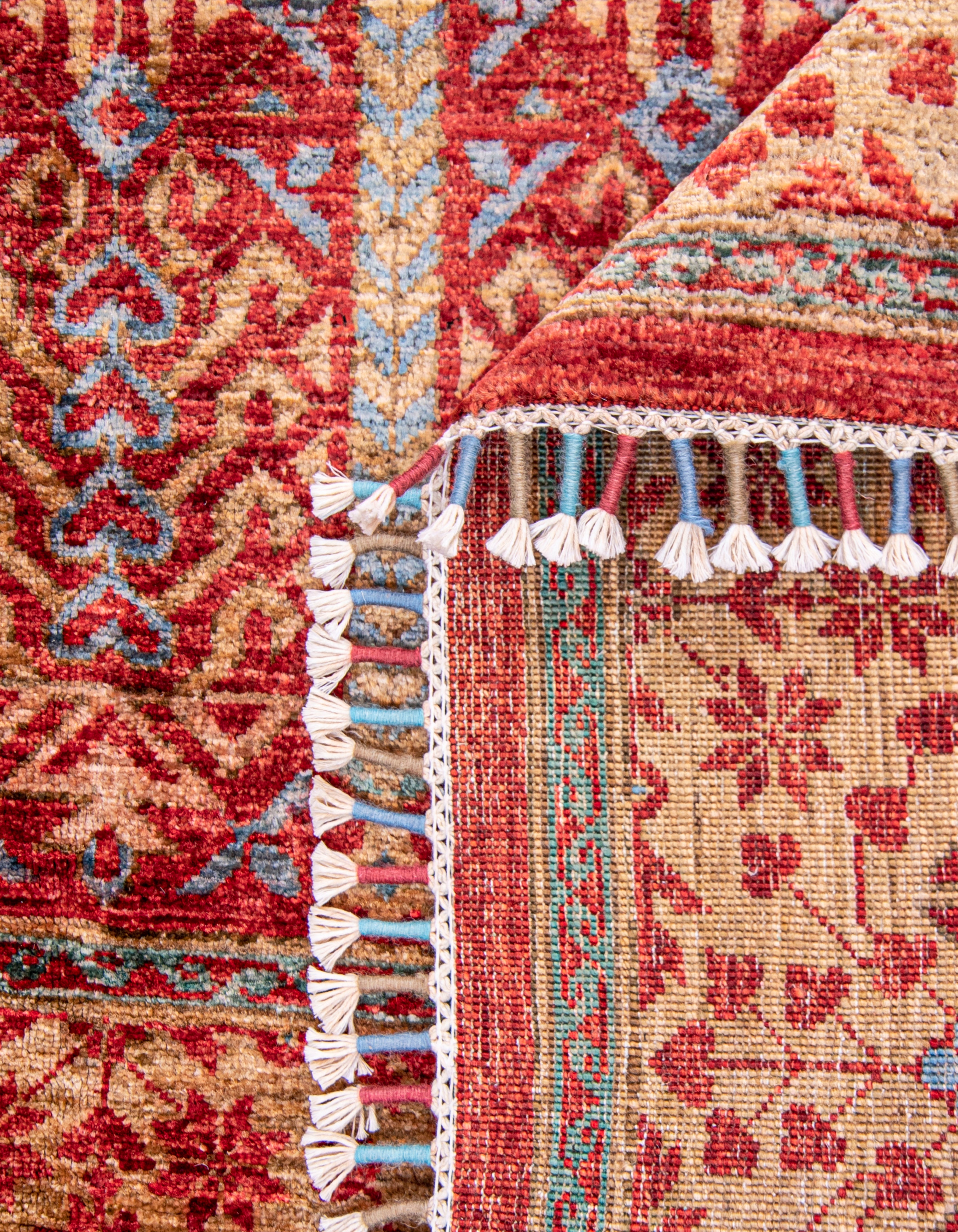 Crimson Dynasty El Dokuma Yün ve İpek Halı 295x212 cm