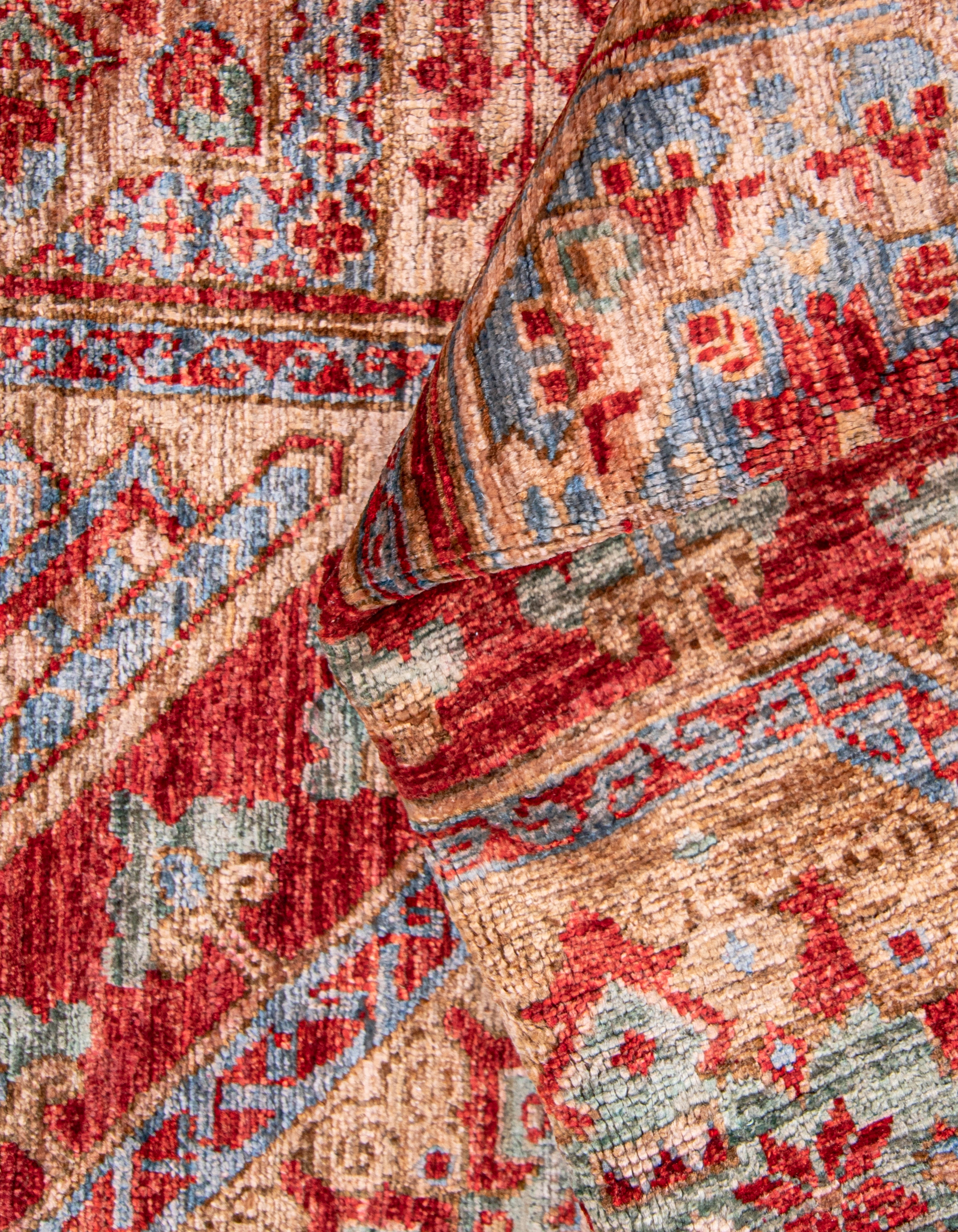 Crimson Dynasty El Dokuma Yün ve İpek Halı 295x212 cm