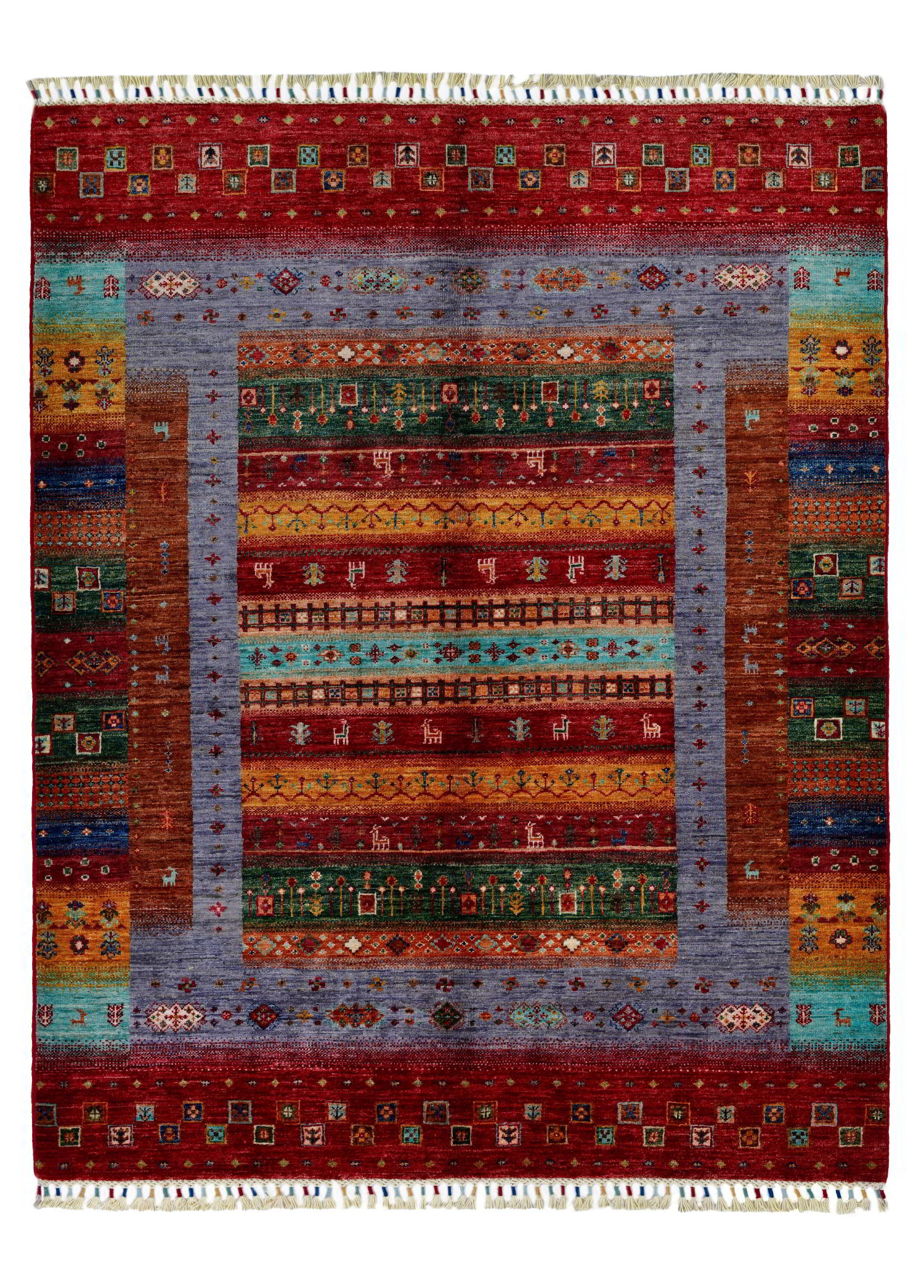 Isfarin El Dokuma Yün Halı 197x151 cm