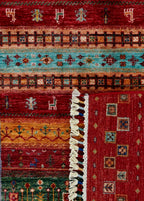 Isfarin Hand-Woven Wool Carpet 197x151 cm