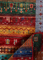 Isfarin Hand-Woven Wool Carpet 197x151 cm