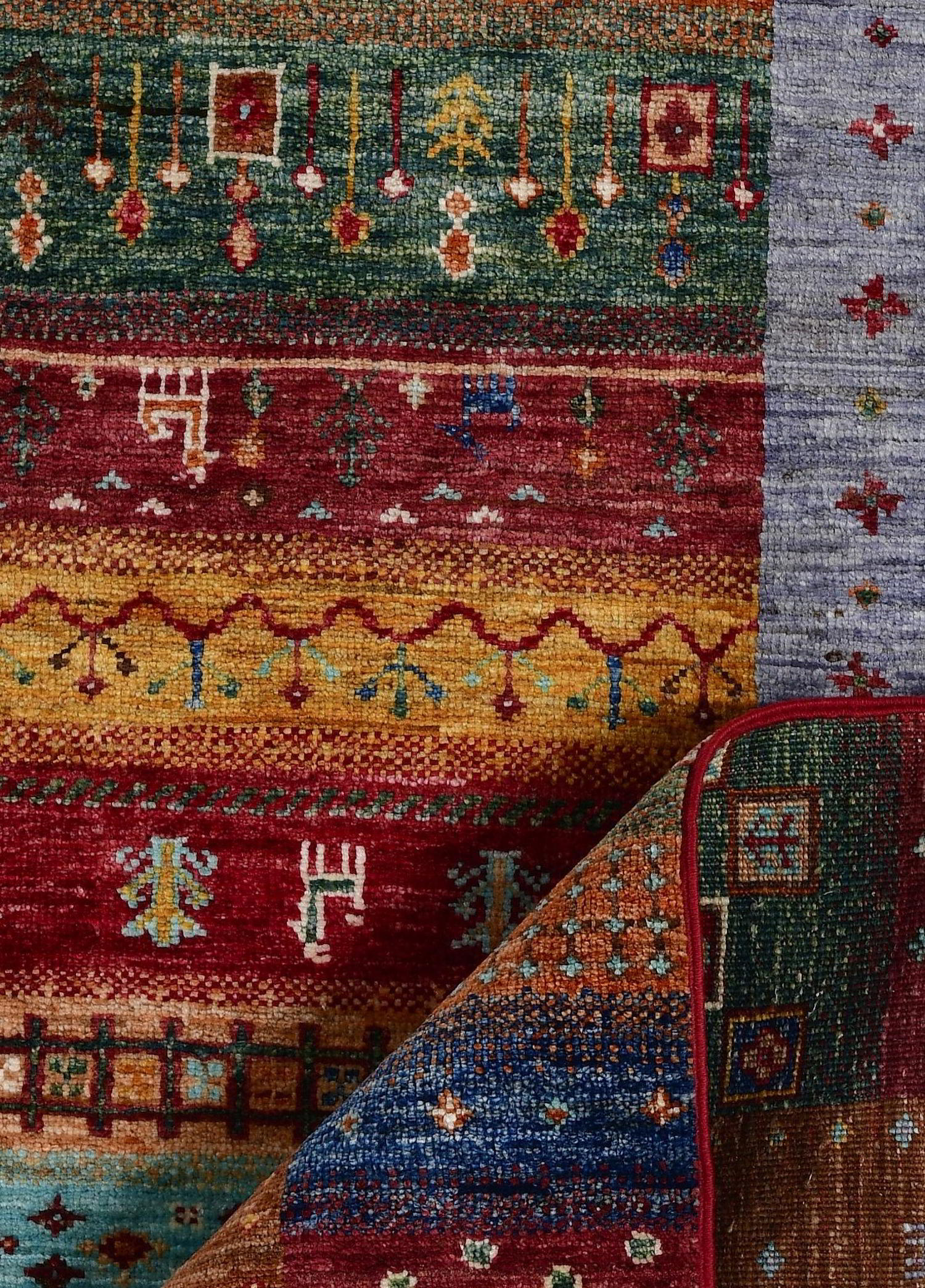 Isfarin El Dokuma Yün Halı 197x151 cm