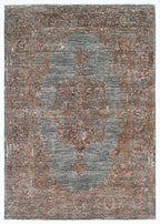 Zephyr Hand-Woven Wool and Silk Carpet 249x171 cm