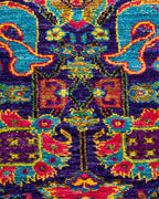 Palette d'Orient Hand-Woven Wool and Silk Carpet 224x149 cm