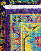 Palette d'Orient Hand-Woven Wool and Silk Carpet 224x149 cm