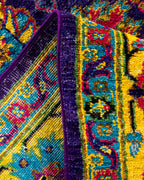 Palette d'Orient Hand-Woven Wool and Silk Carpet 224x149 cm