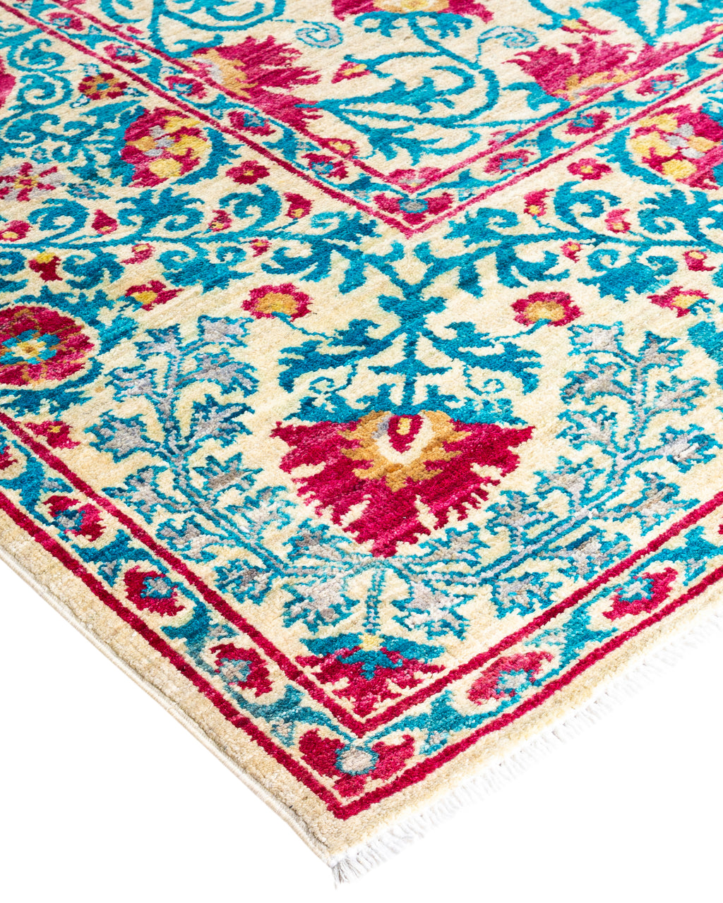 Fergana El Dokuma Yün ve İpek Halı 236x153 cm