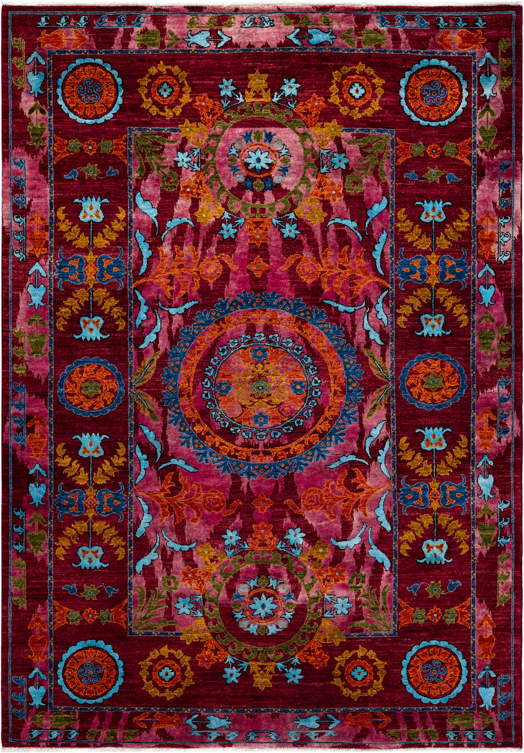 Calestia Ruby El Dokuma Yün ve İpek Halı 224 x 157 cm