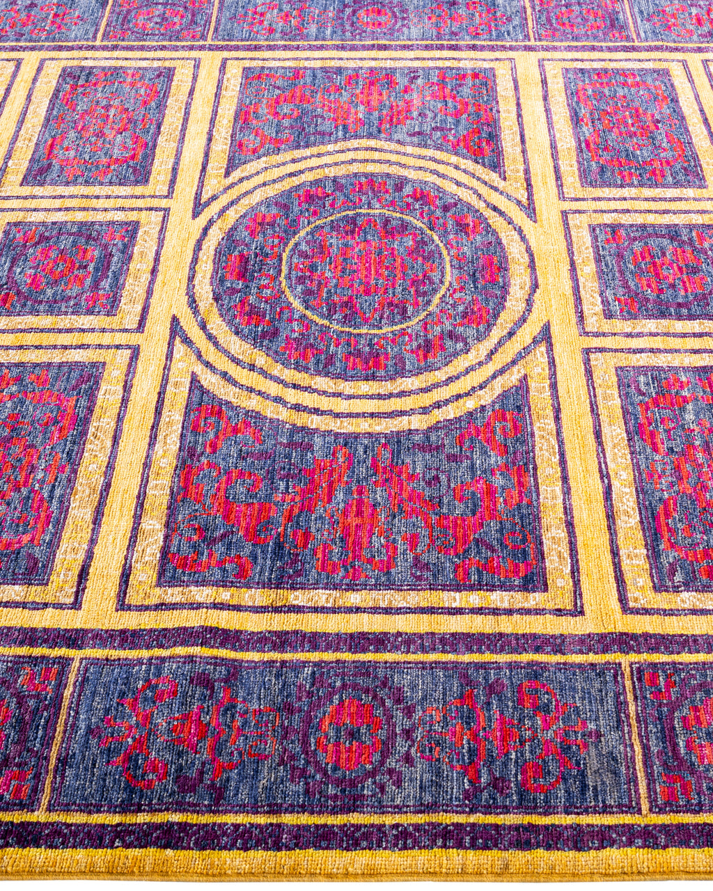 Sultana Indigo El Dokuma Yün Halı 223 x 148 cm