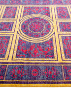 Sultana Indigo El Dokuma Yün Halı 223 x 148 cm