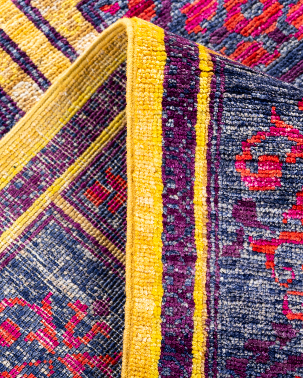 Sultana Indigo El Dokuma Yün Halı 223 x 148 cm