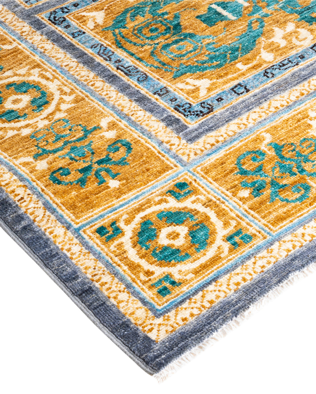 Mosaic Royale El Dokuma Yün ve İpek Halı 222x151 cm