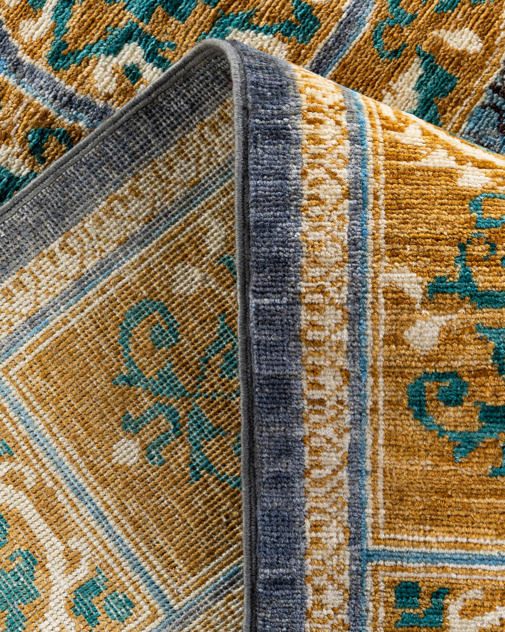 Mosaic Royale El Dokuma Yün ve İpek Halı 222x151 cm