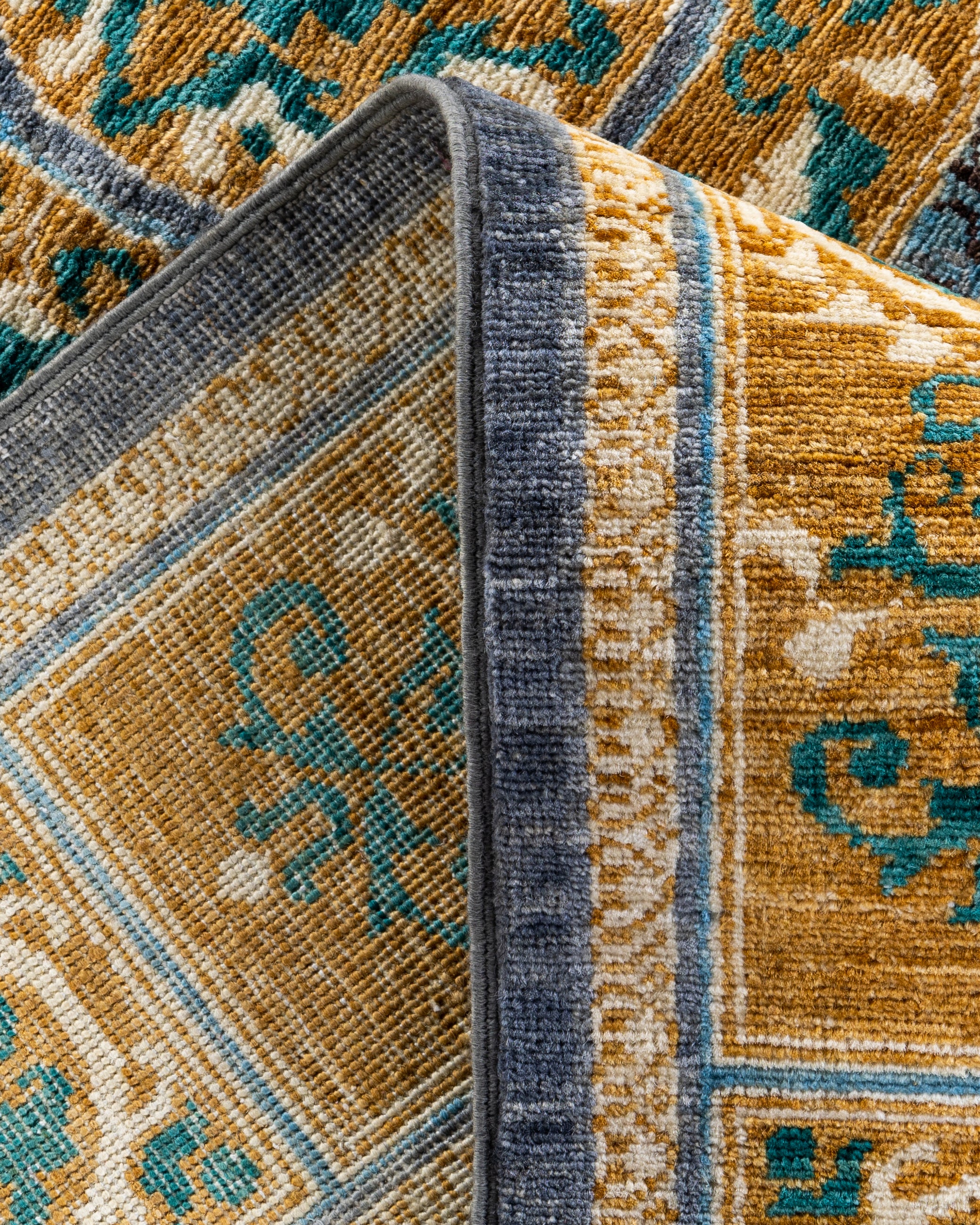 Mosaic Royale El Dokuma Yün ve İpek Halı 222x151 cm