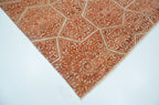 Baroque Hand-Woven Wool and Silk Carpet 251x171 cm