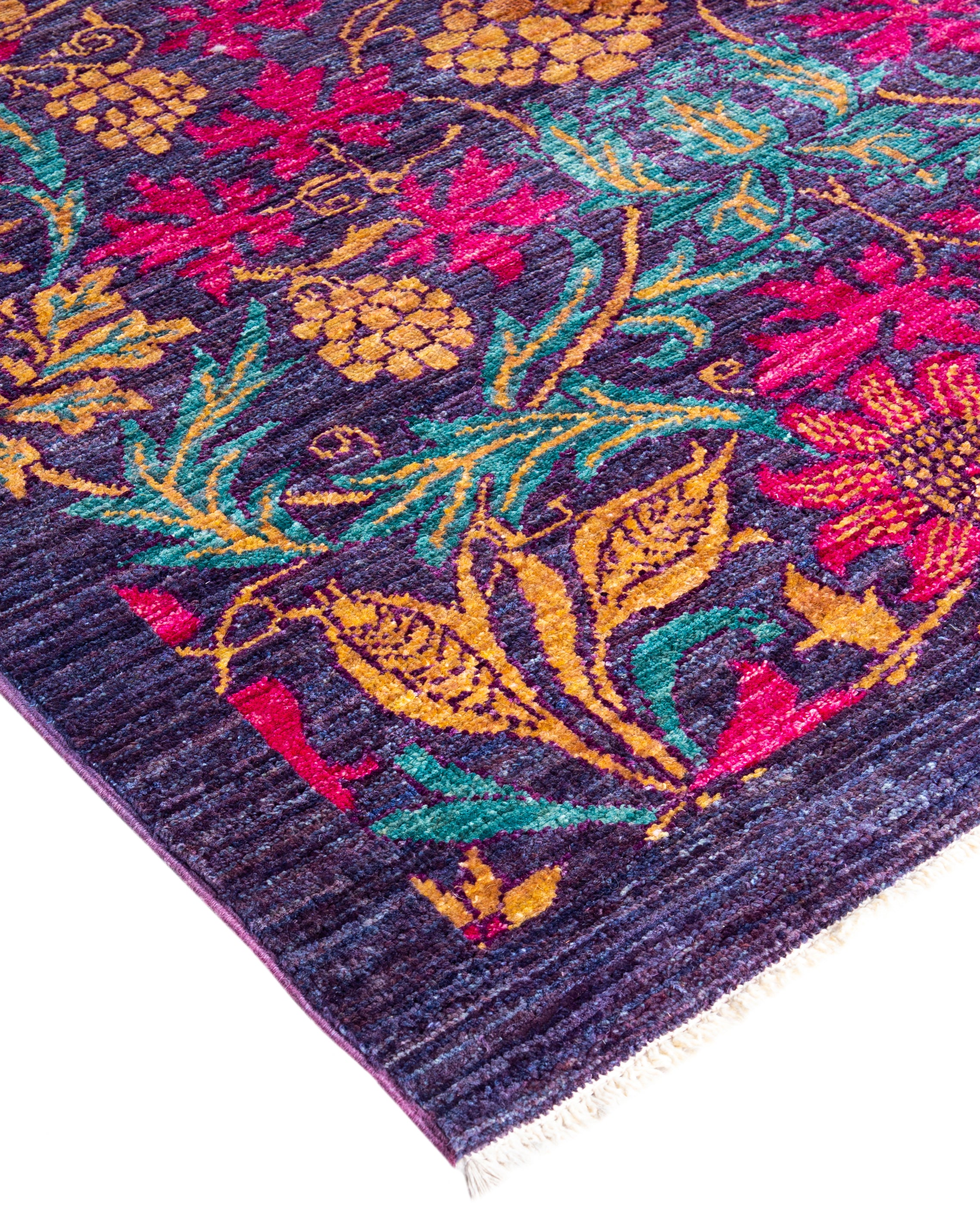 Ruskin Hand-Woven Wool and Silk Carpet 264x182 cm