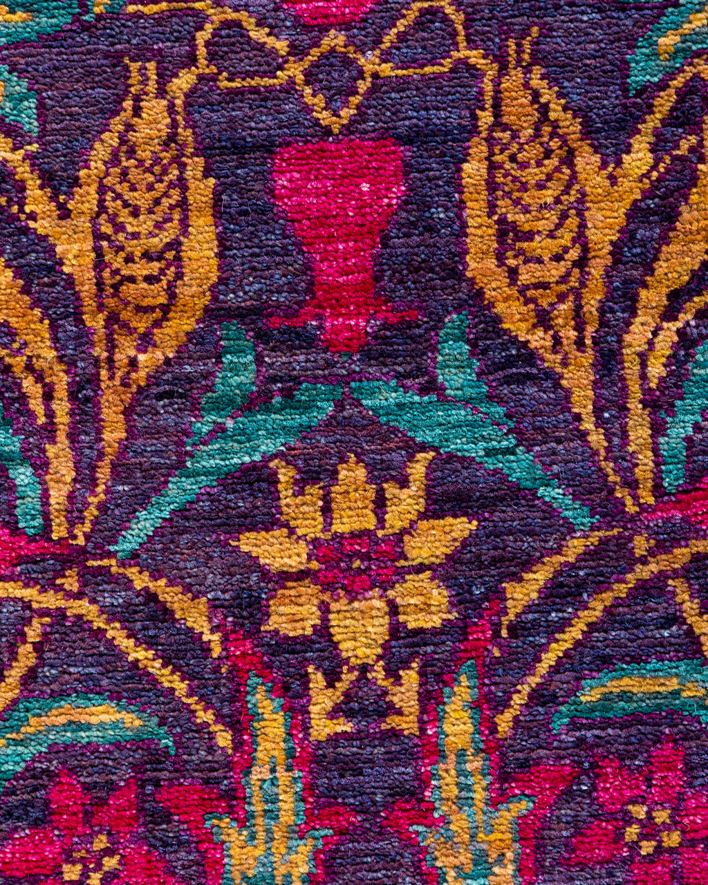 Ruskin Hand-Woven Wool and Silk Carpet 264x182 cm