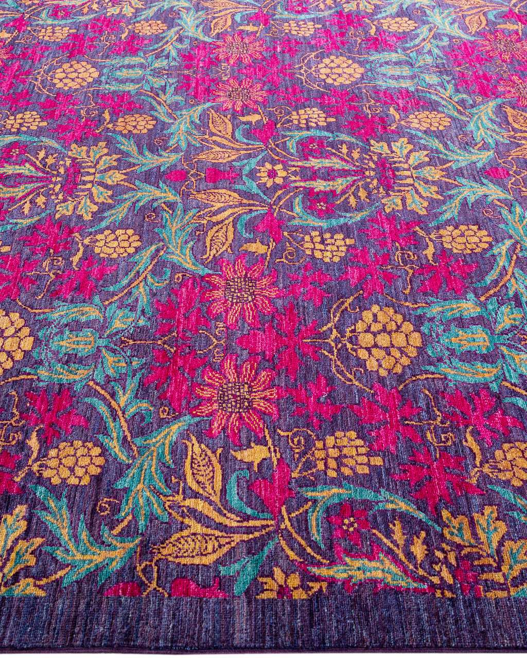Ruskin Hand-Woven Wool and Silk Carpet 264x182 cm